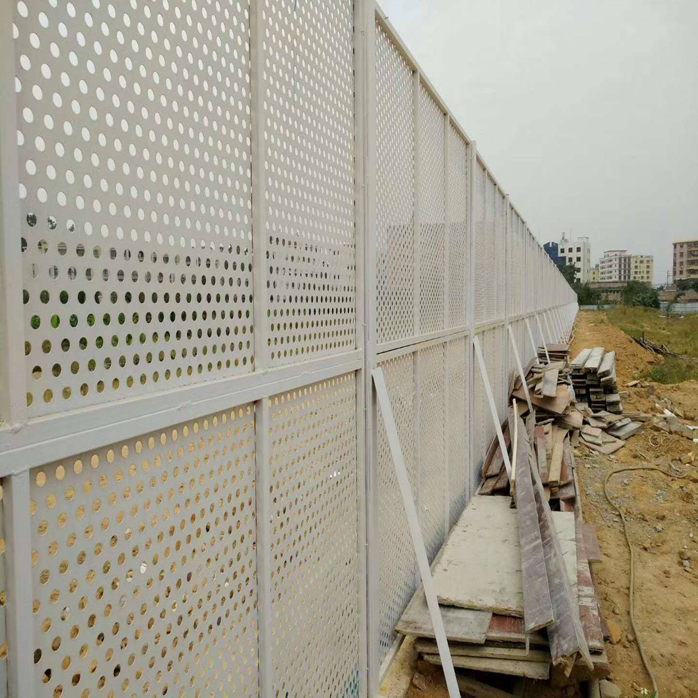 广州建筑施工穿孔板围挡怎么用-珠海市永安居