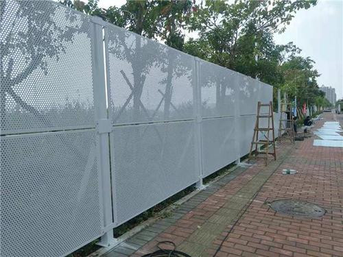 广州建筑施工穿孔板围挡怎么用-珠海市永安居