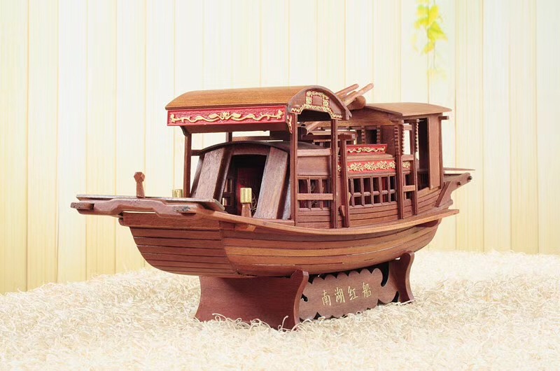 一大会址:浙江嘉兴南湖红船---博物馆校纪念展览木船生产厂家