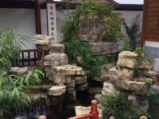 上海园林假山设计厂家