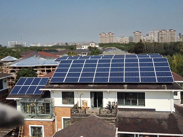 胶州别墅太阳能光伏发电安装公司,光伏屋顶光伏发电