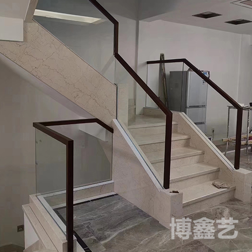 哈尔滨双合楼梯设计图别墅室内楼梯价格