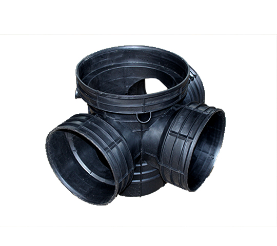 流槽式三通检查井