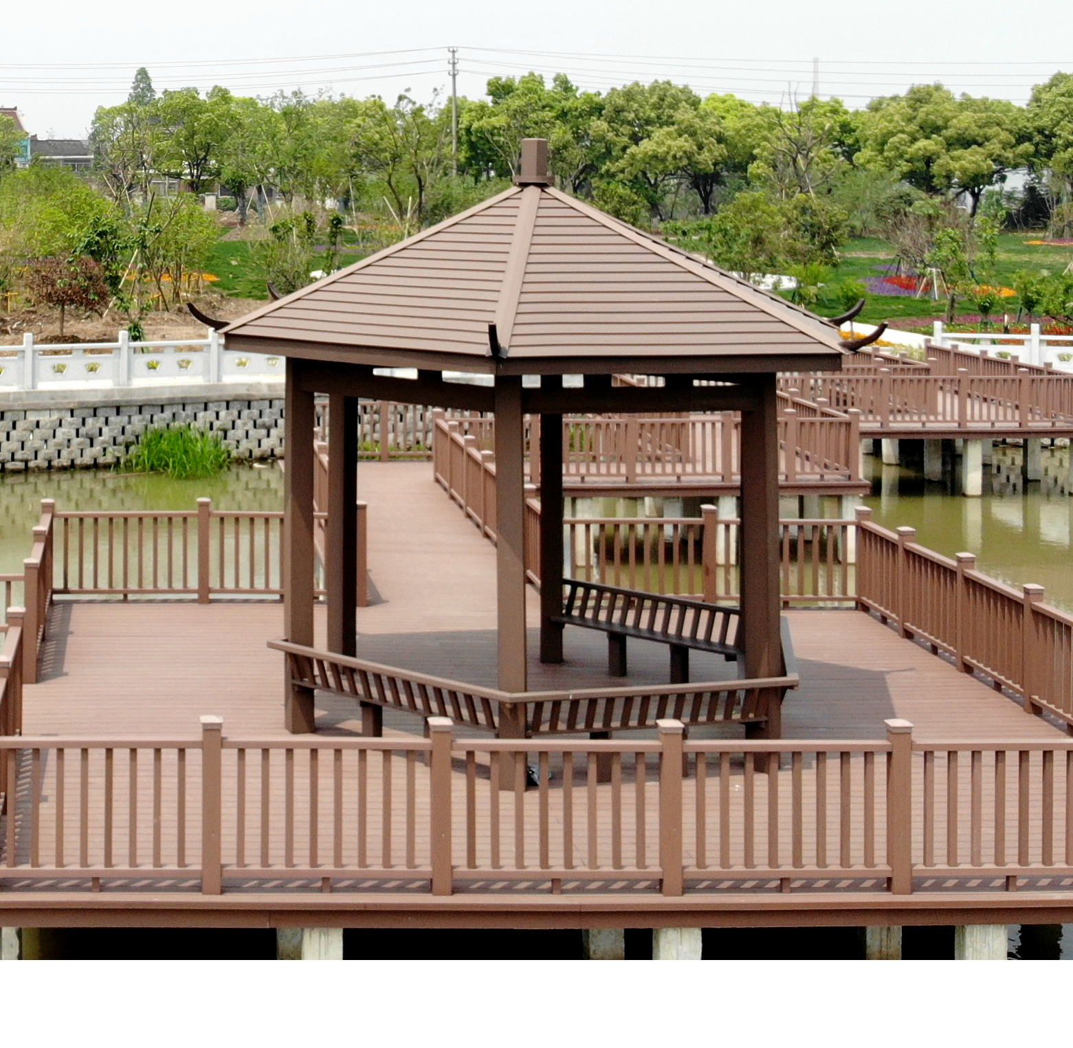 苏州塑木凉亭价格