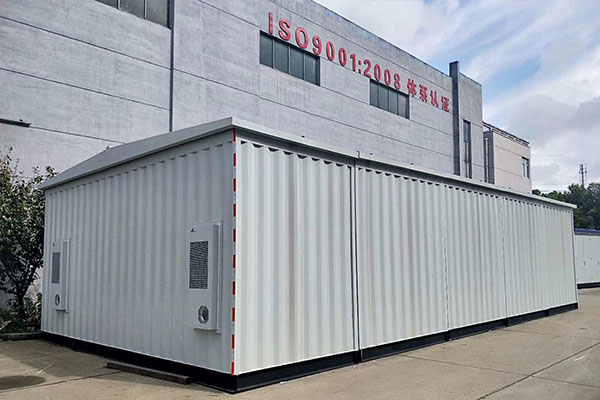 胶南单层钢板箱变壳体厂家