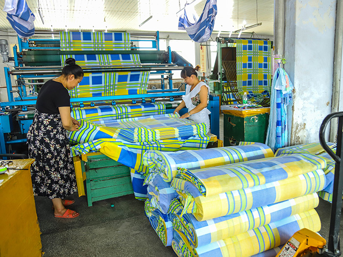 海城优质医用面料印花-新中新印染-行业平台