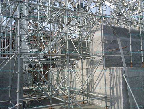 天长靠谱悬挑脚手架运输