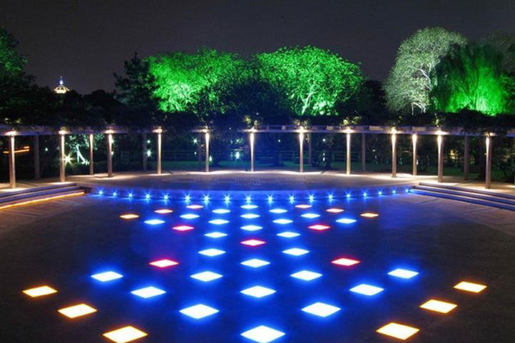 郑州销售圆形地砖灯价格,人行道地砖灯报价