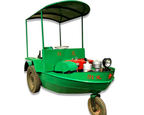 安徽水旱两用翻田旋耕船