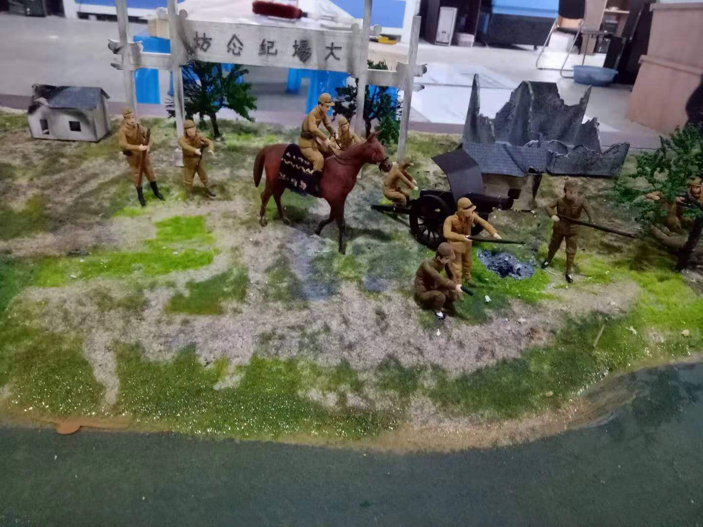 广州多媒体沙盘制作公园模型沙盘公司