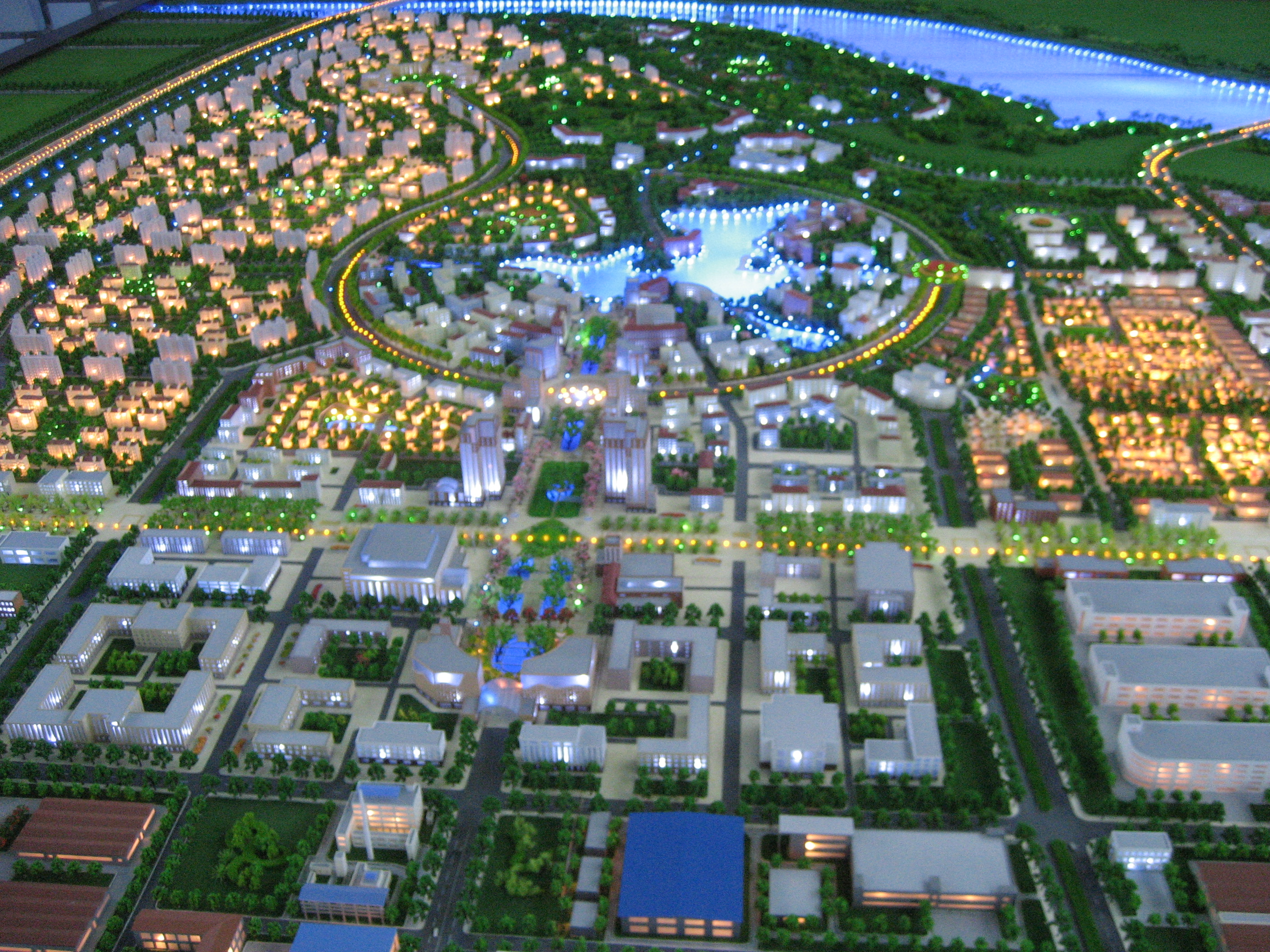 白城毕业设计沙盘模型价格公园沙盘模型