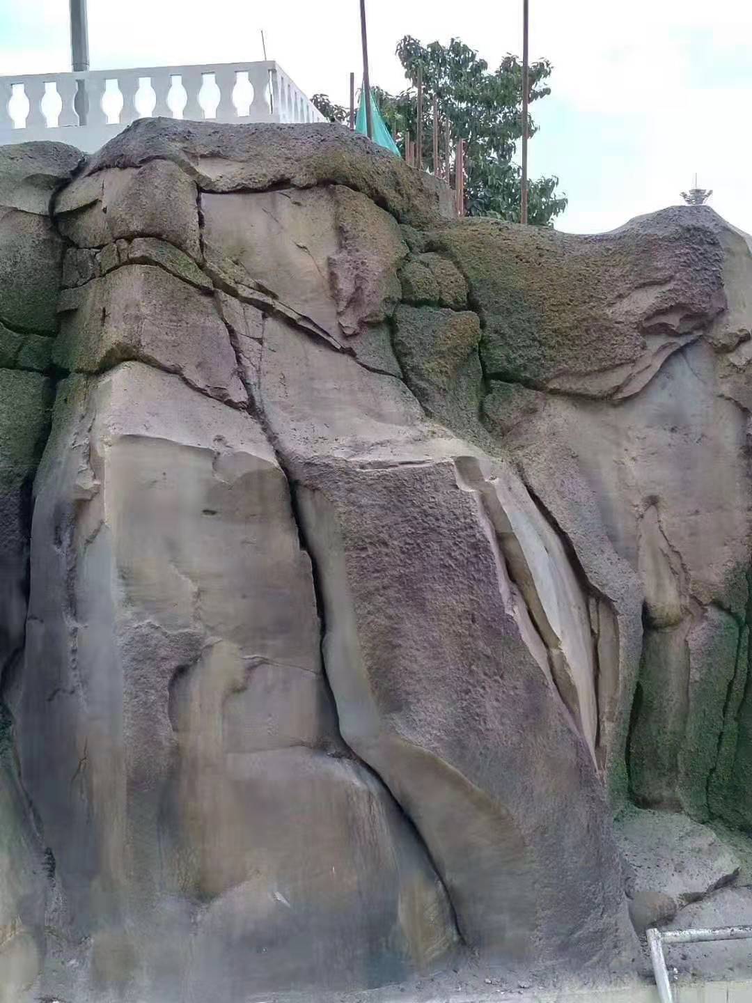 广西园林塑石假山图片