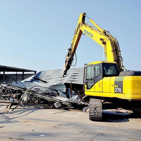 南京专业拆除房屋厂家房屋厂房拆除怎么报价