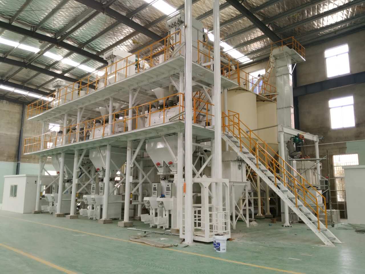 河南普通干粉砂浆生产线,干粉砌筑砂浆生产设备