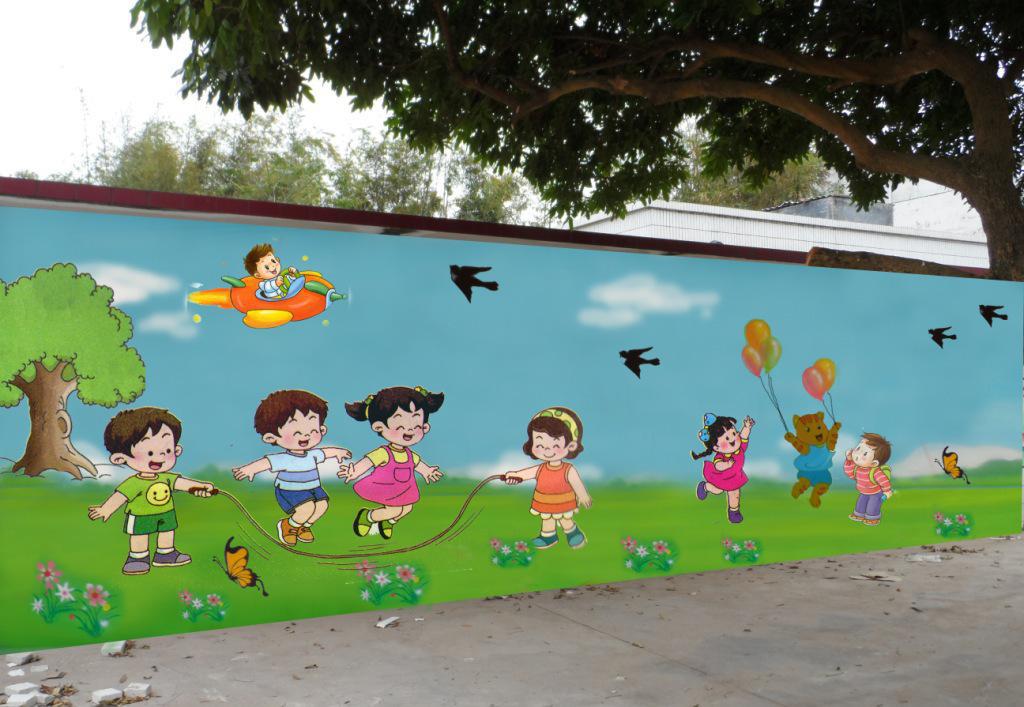 桐柏教室墙体彩绘工作室,社区文化墙体彩绘公司地址